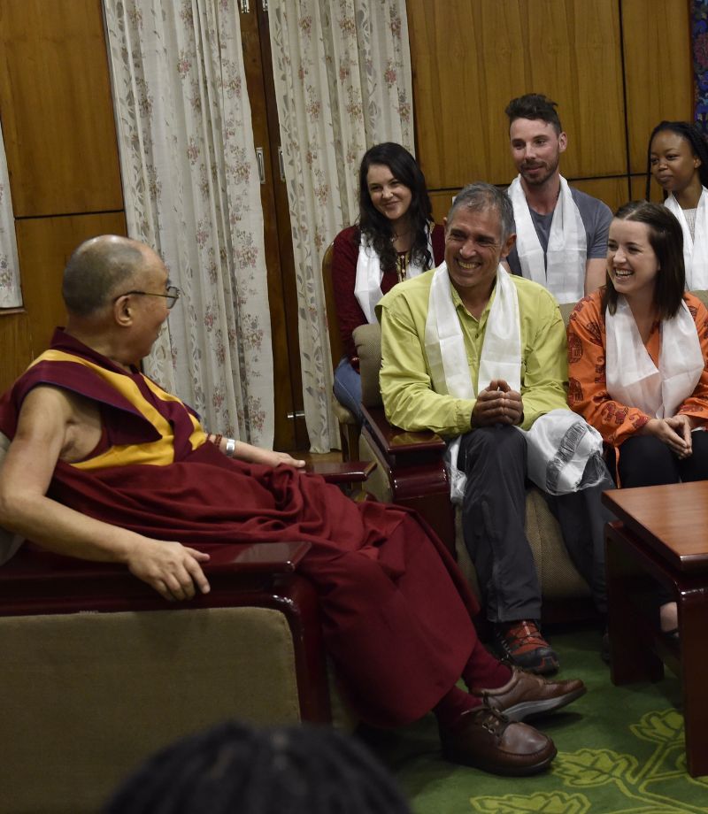 Getting to meet the Dalai Lama Getting to meet the Dalai Lama